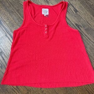 Chaser Red Tank Top